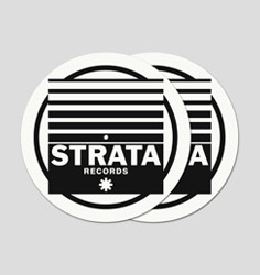 Strata Records White Slipmat
